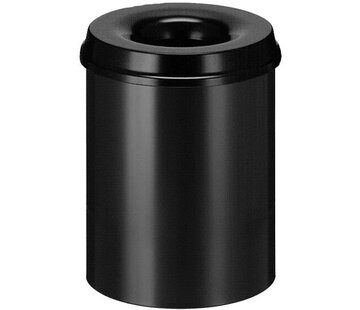 V-part V-part - flammenlöschender Papierkorb - 15 l - schwarz
