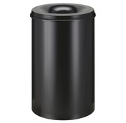 V-part V-part - flammenlöschender Papierkorb - 110 l - schwarz