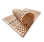Paperbubble Papierbögen 580 mm x 380 mm - Perforiert braune Farbe - 300 Bögen in einer Schachtel