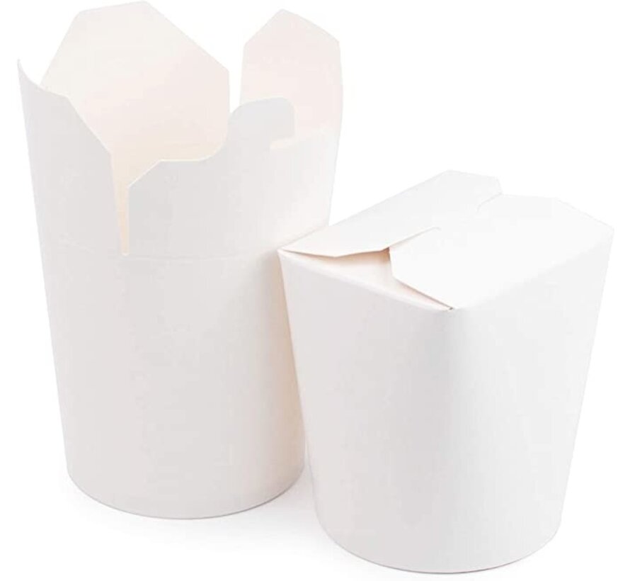 Nudelbox - Wok to go - 450 ml 16 oz - 85 x 71 mm - 500 Stück