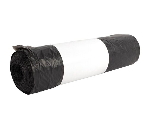 Müllsäcke HDPE 70 x 110 cm - T25 schwarz - 20 Rollen à 25 Säcke in Karton