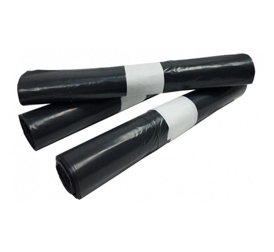 Abfallsäcke LDPE 61 x 80 cm - T23 grau - 20 Rollen à 25 Säcke in Karton