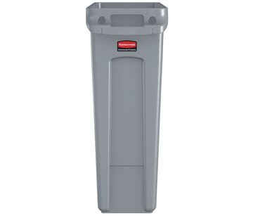 Rubbermaid Rubbermaid - Abfallbehälter Slim Jim - 87 Liter - grau
