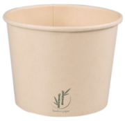 Karton-Eisbecher - Bambuspapier - 12oz/300ml - 1000 Stück