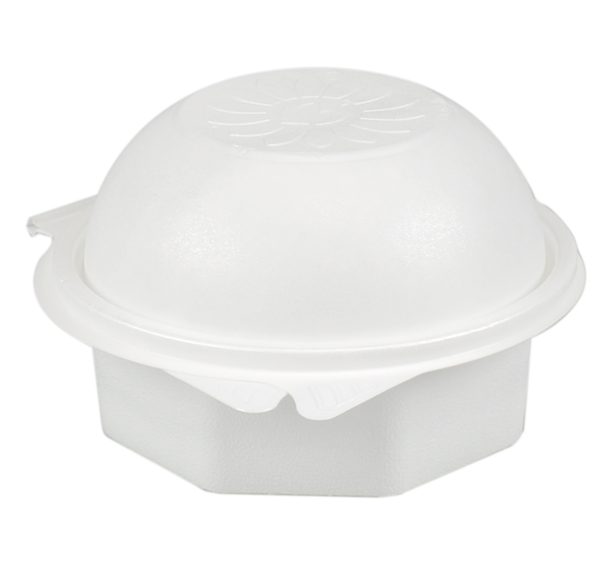 PP-Thermo - Hamburger-Box - Ø138mm - weiß - 500 Stück