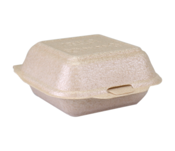 Merkloos XXP - Hamburgerbox - 150x150x70mm - beige - 500 Stück