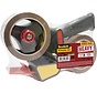 Pistolengriff-Abroller + 2 Rollen Scotch Verpackungsklebeband Heavy - 50 mm x 66 m braun