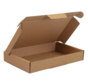 Briefkastenbox Wellpappe E-Welle 310 x 215 x 30 mm A4 Braun - Bündel mit 50 Versandkartons