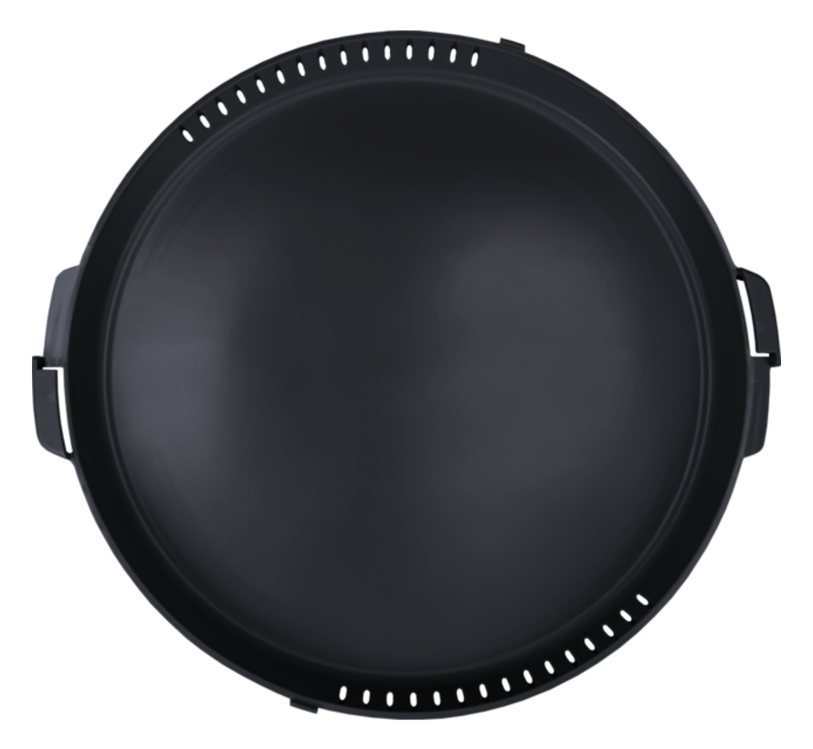 Pizzycle Backform - Ø33mm - wiederverwendbar - Pizzabox - grau - 30 Teile/15 Boxen)