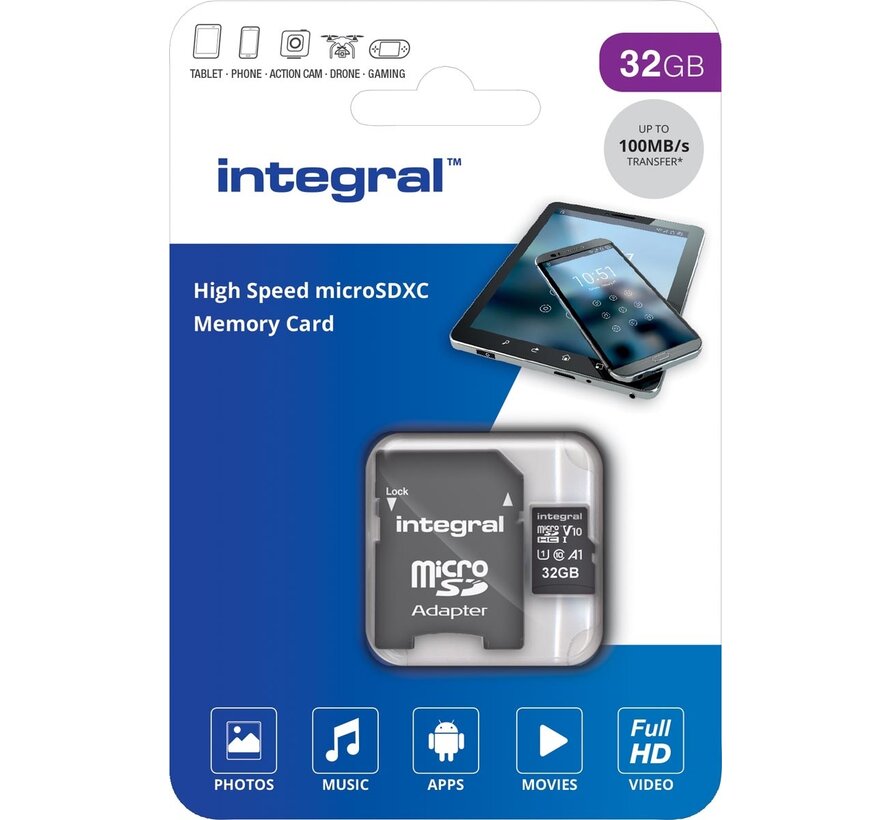 Integral - microSDHC Speicherkarte - 32 GB
