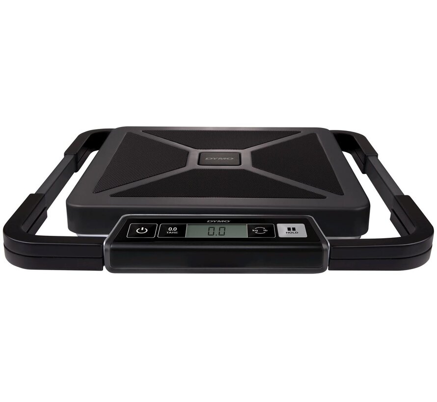 Dymo - Paketwaage S50 - wiegt bis zu 50 kg - Gewichtsschritte von 100 Gramm