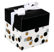 Konfetti-Box - Pop-Up-Box - 10x10x10cm - 25 Stück