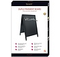 Securit Kundenstopper Sandwich - 70 x 125 cm - Schwarz
