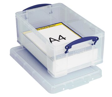 Really Useful Box Really Useful Box Aufbewahrungsbox - 9 Liter - transparent