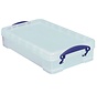 Really Useful Box - Aufbewahrungsbox 4 Liter - transparent