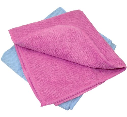 Aqualine Aqualine - universelles Mikrofasertuch - 31 x 33 cm - 2 Stück