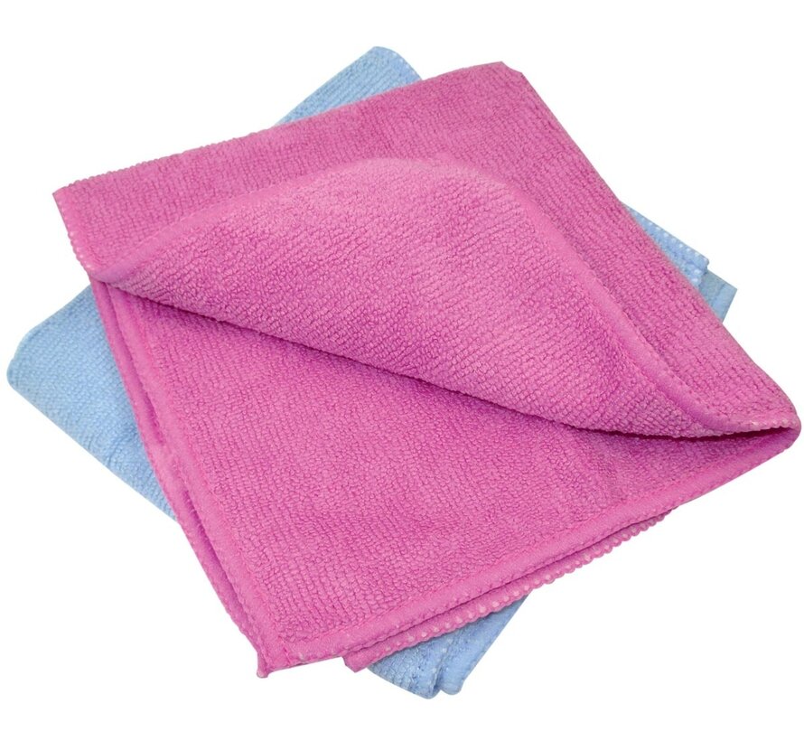 Aqualine - universelles Mikrofasertuch - 31 x 33 cm - 2 Stück