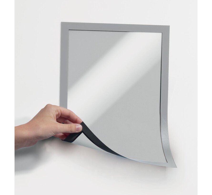 Durable Magaframe - 21 x 29,7 cm (A4) - silber - 2 Stück