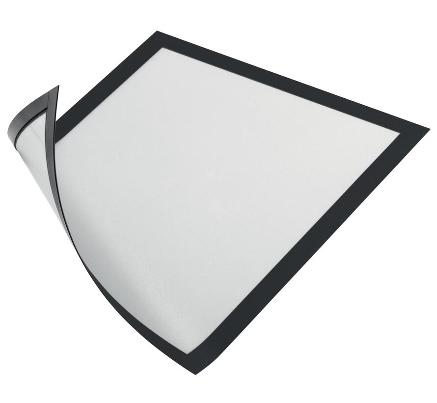 Durable Magaframe - 21 x 29,7 cm (A4) - schwarz - 2 Stück
