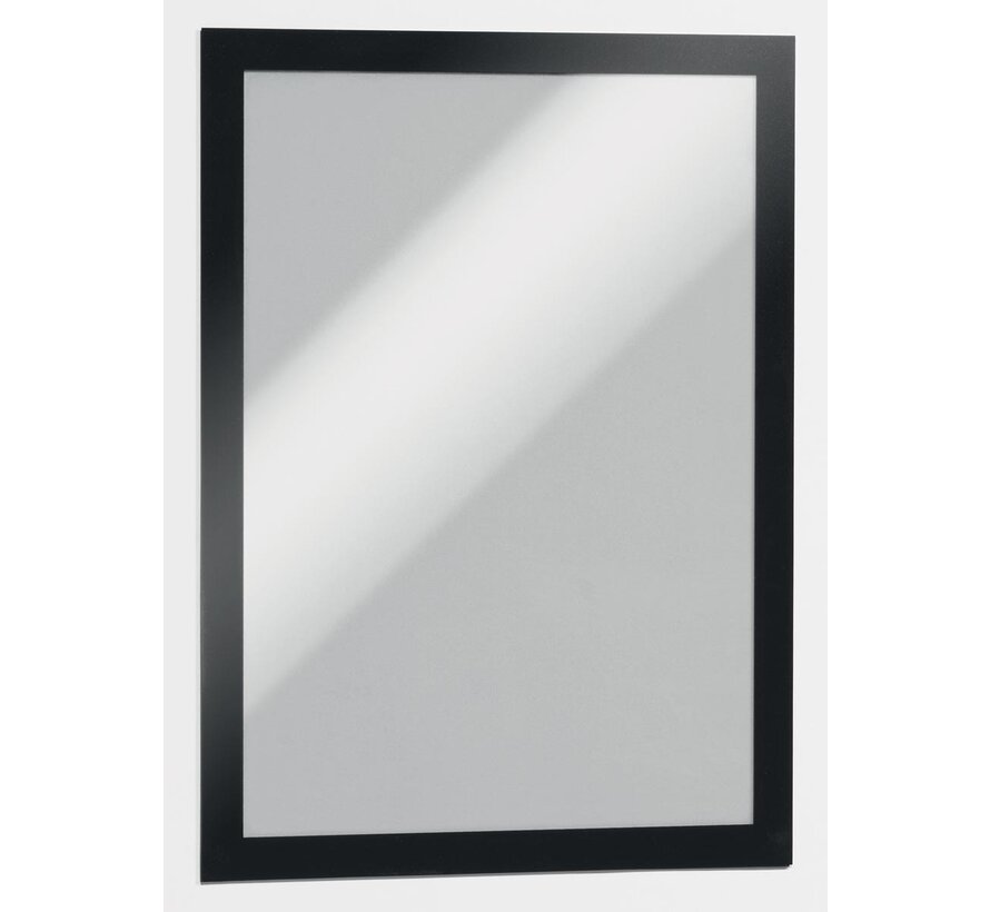 Durable Magaframe - 21 x 29,7 cm (A4) - schwarz - 2 Stück