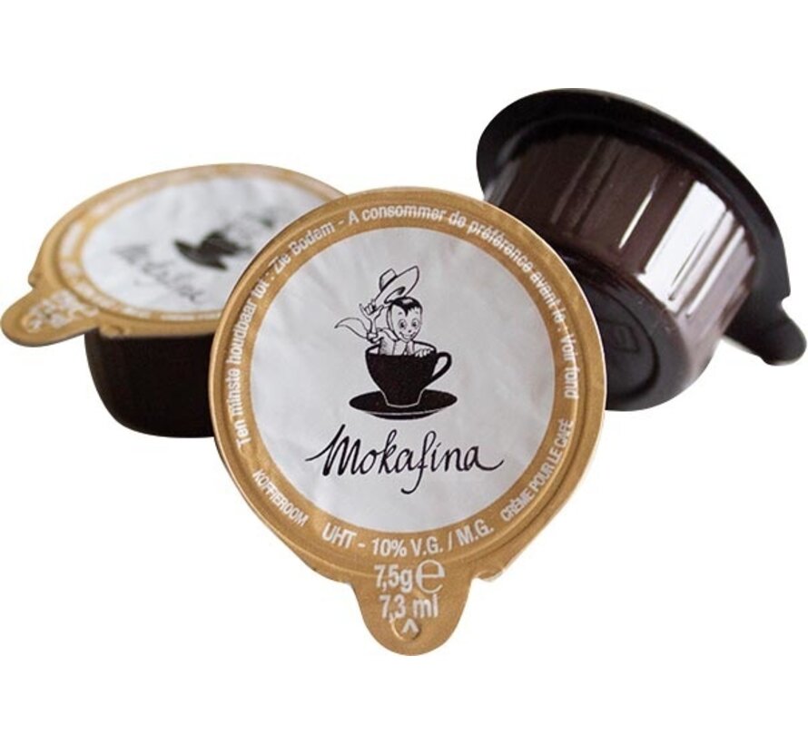 Mokafina - Milchportionen - 7,3 ml - Karton mit 240 Stück
