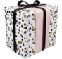 Geschenkpapier 200 Meter lang - 50 cm breit - 80g/m² - Thekenrolle - Konfetti - 1 Rolle