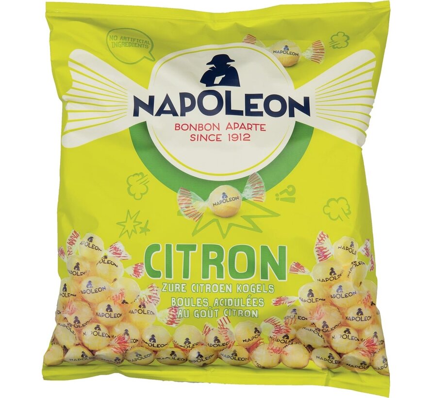 Napoleon Bonbons - Zitrone - Beutel von 1 kg - einzeln verpackt