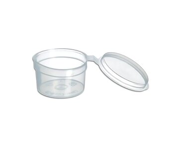 Covercup mit festem Deckel 60 cc - Sambalbecher PP - Karton mit 1.000 Stück