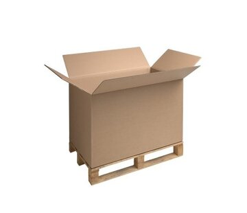 Palettenkarton, doppelwellig – 1185 mm x 985 mm x 870 mm