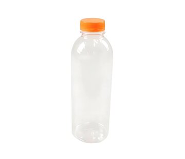 PET-Flasche 1000 ml – inklusive Verschluss – Karton mit 70 Stück