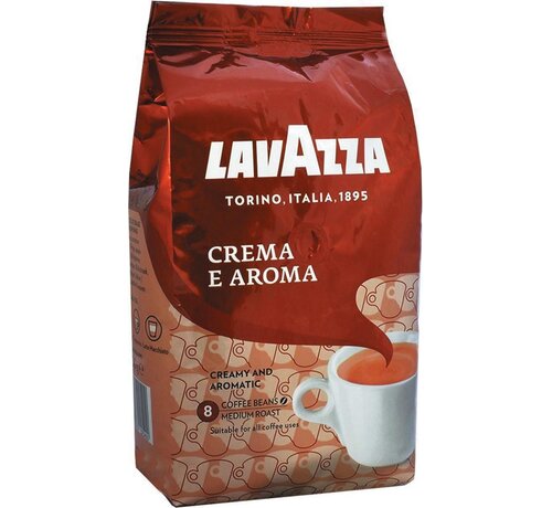Lavazza Kaffeebohnen Crema e Aroma, Beutel von 1 kg