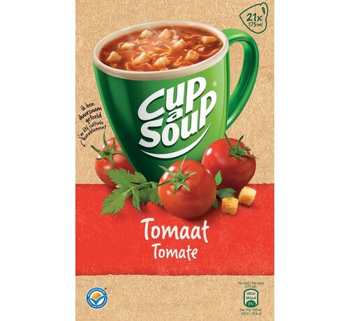 Cup-a-Soup Cup-a-Soup - Tomate mit Croutons - Packung mit 21 Beuteln