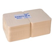 Bierdeckel blanko quadratisch - Packung mit 100 Stück - 9,3 x 9,3 cm