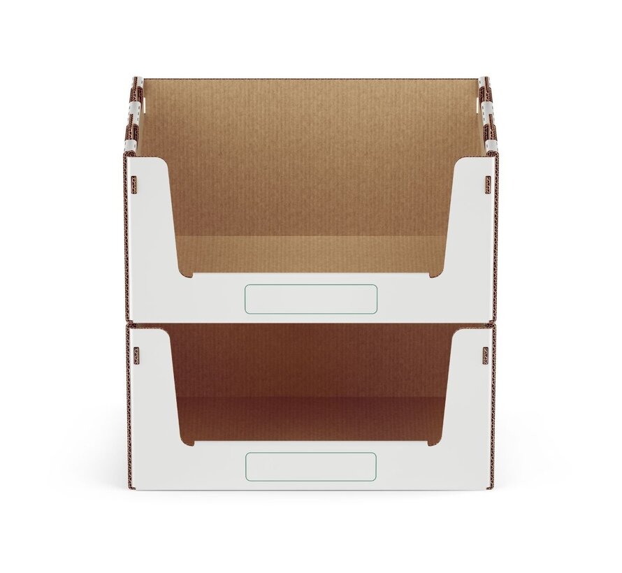 Pickbox® Wide - Karton-Stapelbehälter 600 x 400 x 300 mm - Tragkraft 25 KG