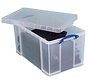 Really Useful Box - Aufbewahrungsbox 84 Liter - transparent