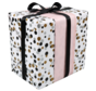 Geschenkpapier 200 Meter lang - 30 cm breit - 80g/m² - Thekenrolle - Konfetti - 1 Rolle