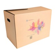 Umzugskarton bedruckt in kleiner Auflage - Bündel mit 10 Kartons personalisiert mit eigenem Design