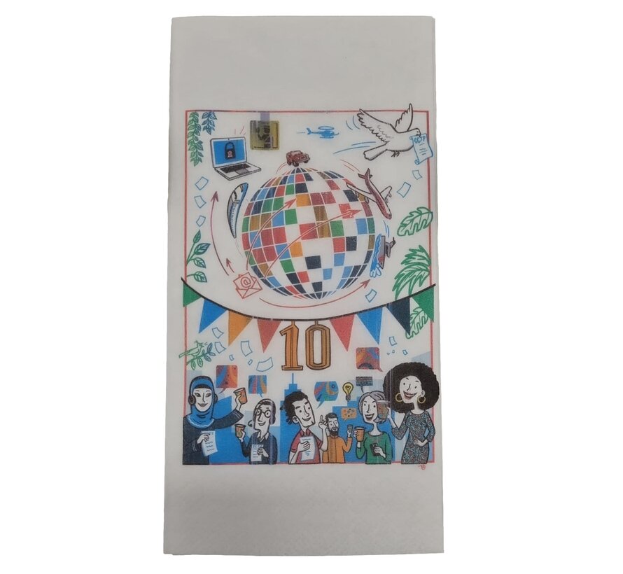 Bedruckte Servietten 100 Stück - Serviette bedruckt mit eigenem Design