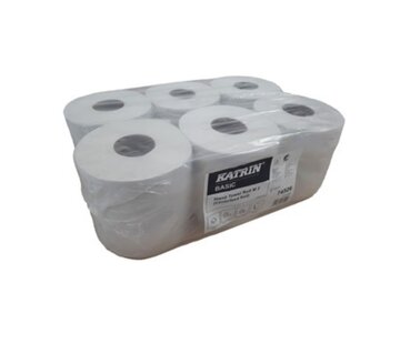Putzrolle Midi – 19 cm x 78 Meter – Packung mit 6 Rollen