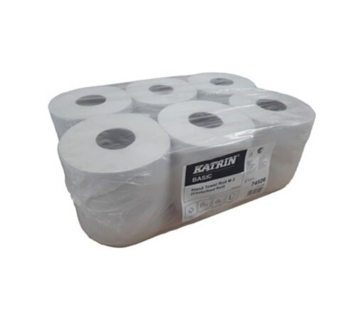 Putzrolle Midi – 19 cm x 78 Meter – Packung mit 6 Rollen