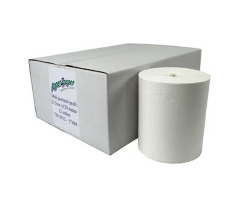 Putzrolle Midi, 1-lagig – 20 cm x 275 m – Packung mit 6 Rollen