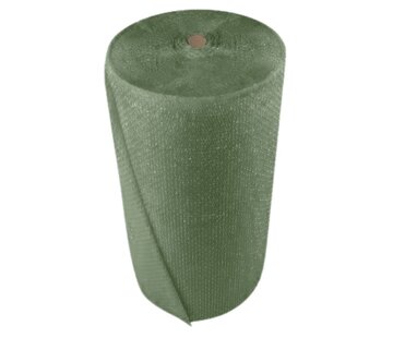 Grüne Recycelte Luftpolsterfolie - Umweltfreundlich - 100 cm x 100 m
