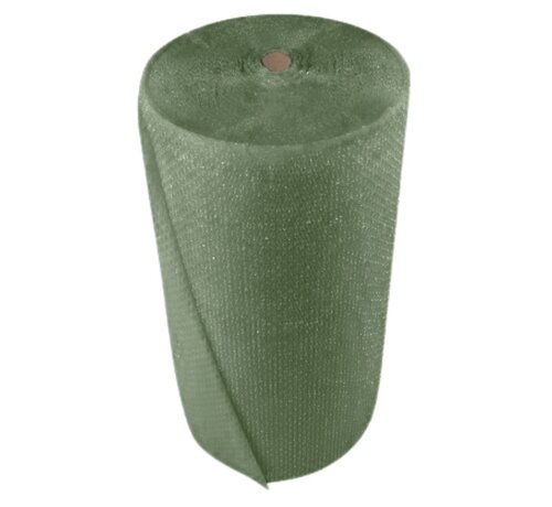 Grüne Recycelte Luftpolsterfolie - Umweltfreundlich - 100 cm x 100 m