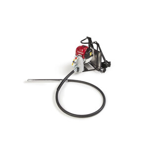 P14B Benzin-Innenrüttler Komplettset – Ø38 mm, 2,5 m Schlauch, Honda GX35