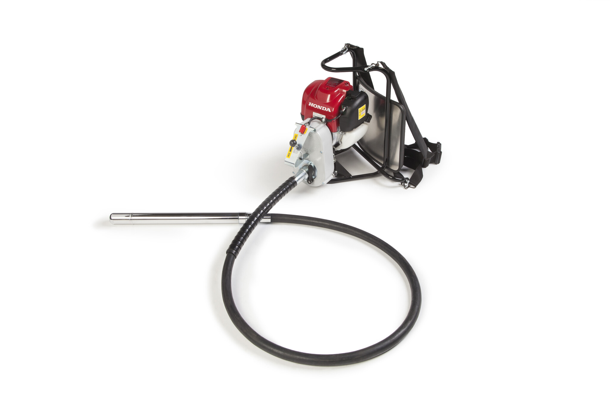 P14B Benzin-Innenrüttler Komplettset – Ø38 mm, 2,5 m Schlauch, Honda GX35