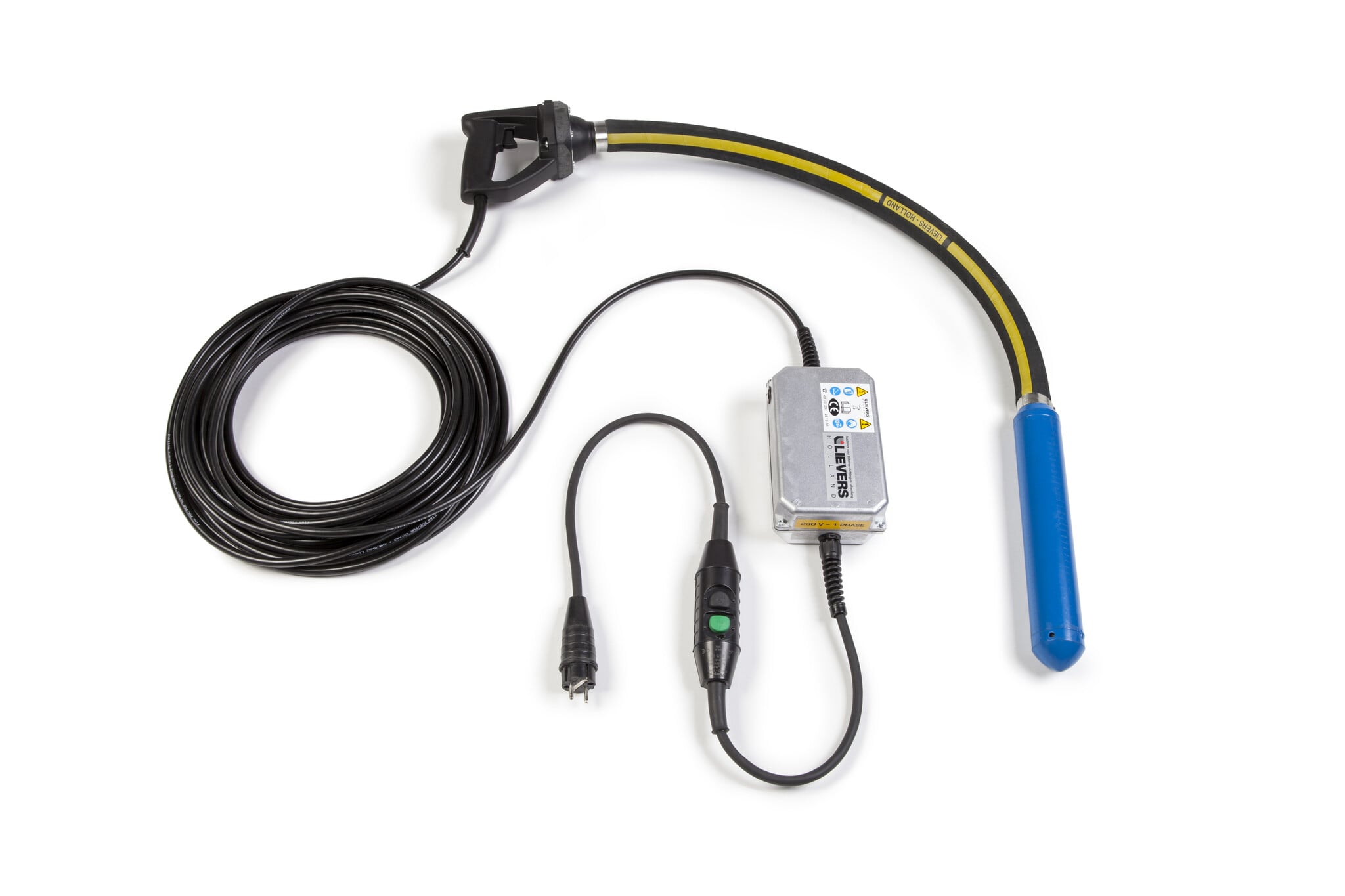 HS-ER50 kurz Hochfrequenz-Innenrüttler mit integriertem Umformer – Ø50 mm, 230V