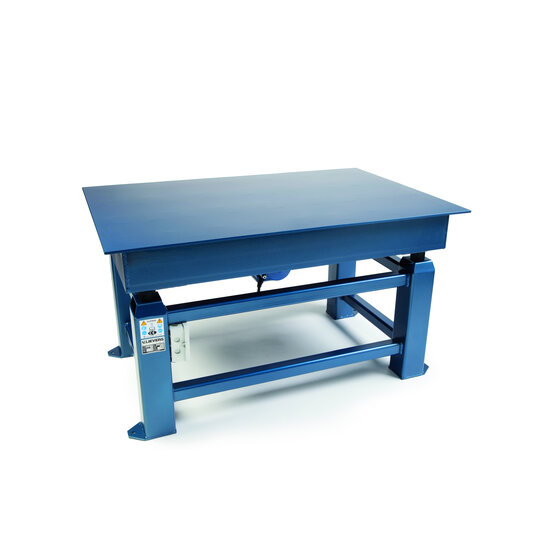 Lievers LTT 80/120 Rütteltisch (Außenrüttler) – große Tischplatte 80x120 cm für Serienfertigung