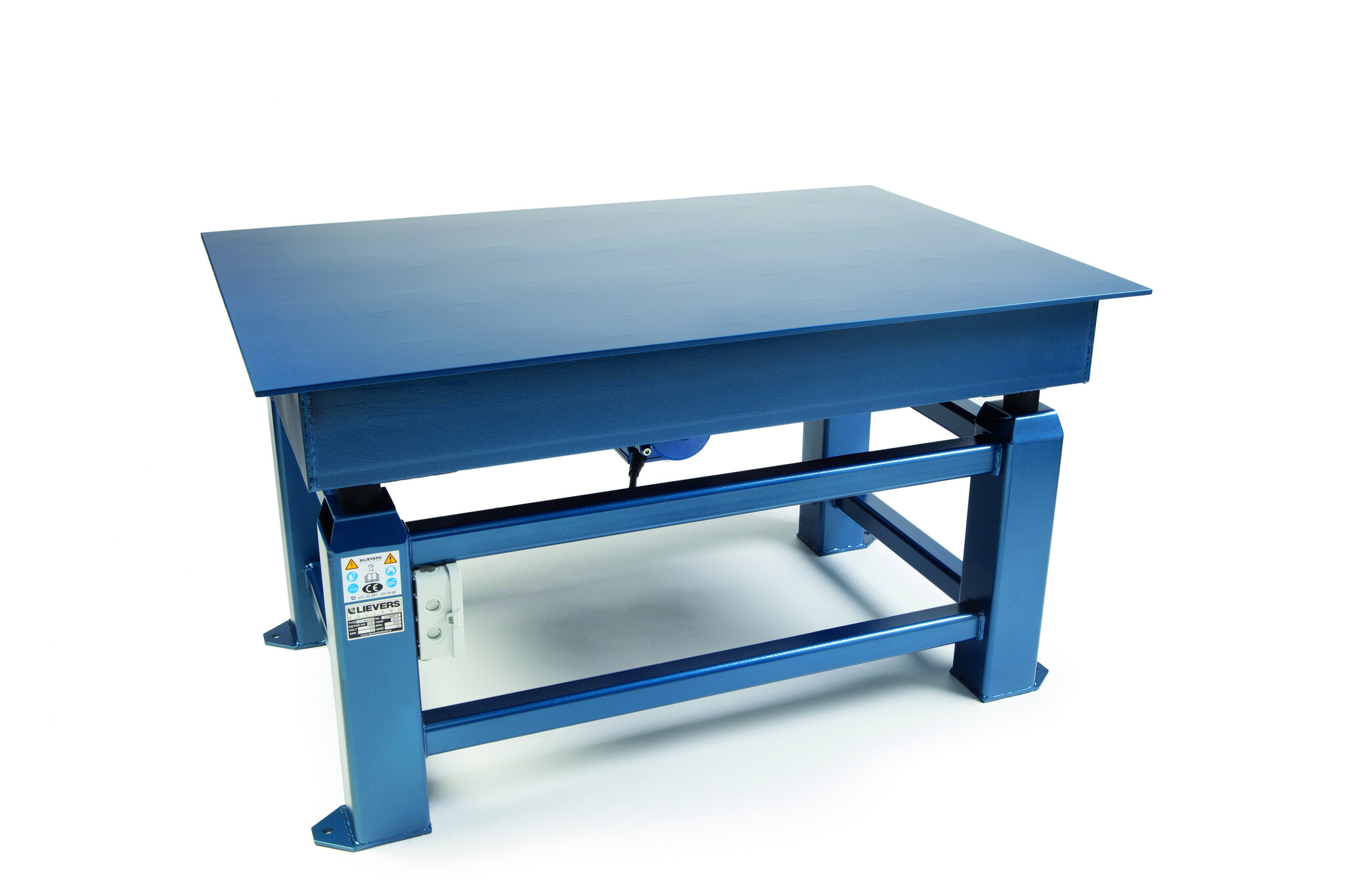 LTT 80/120 Rütteltisch – 80x120 cm, 400V/3-Phasen, IP65