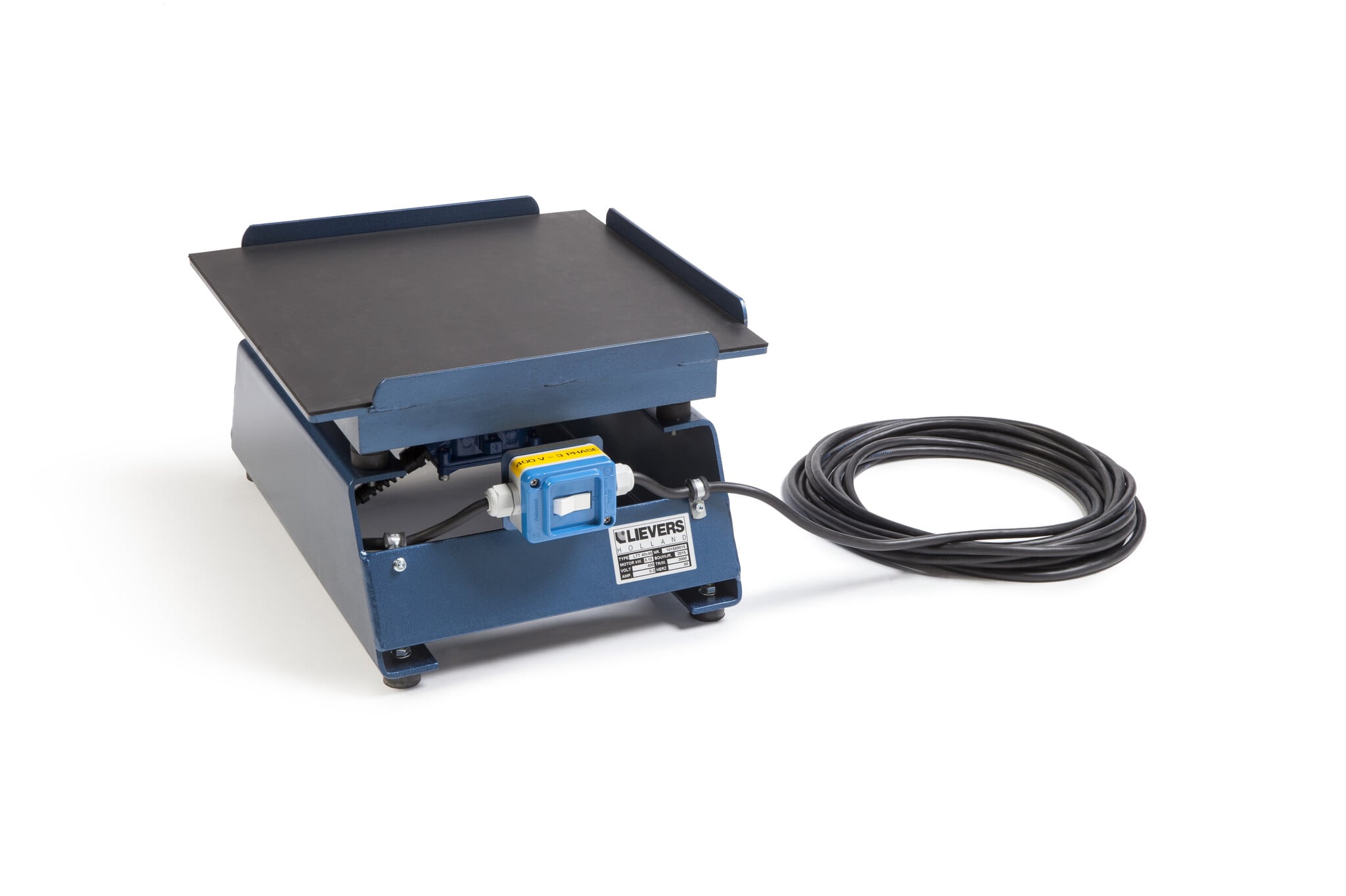LTT 40/40 Rütteltisch 400V – kompakt, 40x40 cm, 3-Phasen