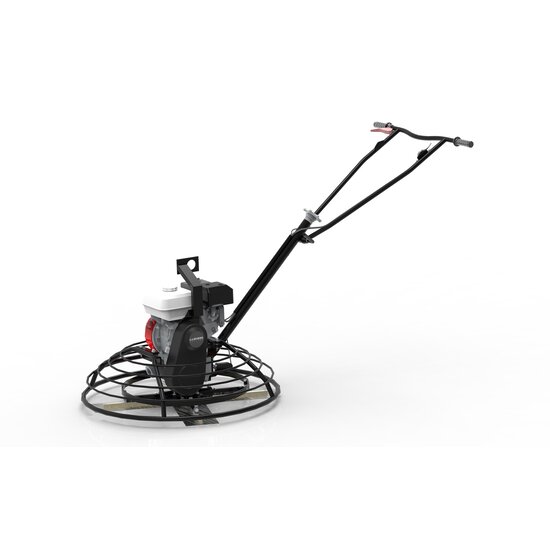 Lievers LTM 900B Glättmaschine (Flügelglätter) – deichselgeführt, Honda GX-200-Benzinmotor, Ø 900 mm Arbeitsbereich